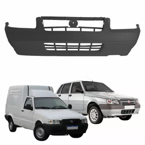 Para-choque Dianteiro Fiat Uno Fire 2008 Até 2013 Fiorino 2006 Até 2010 Cinza