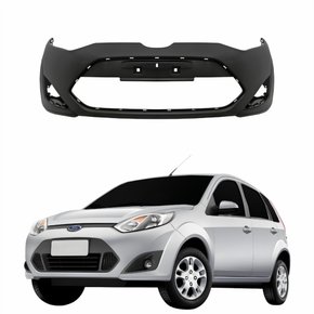 Parachoque Ford Fiesta 2011 2012 2013 2014 2015 2016 Dianteiro Com Furo