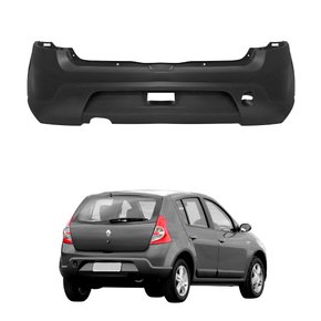Parachoque Traseiro Renault Sandero 2008 Até 2014