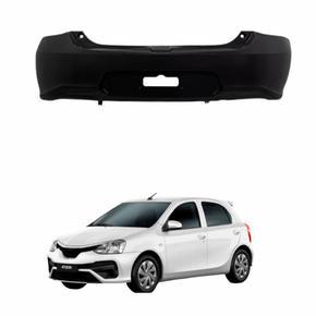 Parachoque Toyota Etios 2017 2018 2019 2020 2021 Hatch Traseiro
