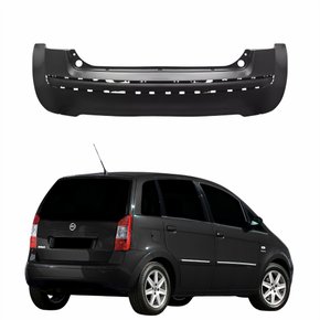 Parachoque Traseiro Fiat Idea 2006 2007 2008 2009 2010 Sem Furo Sensor