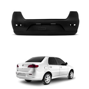 Parachoque Traseiro Fiat Siena 2008 Até 2016