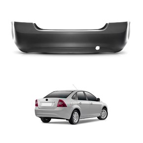 Parachoque Traseiro Ford Focus Sedan 2008 Até 2013