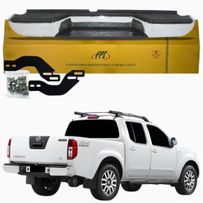 Parachoque Traseiro Nissan Frontier 2007 Até 2016 Cromado