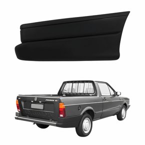 Parachoque Traseiro Quadrado Vw Saveiro 1993 1994 1995 1996 1997 Lado Direito Passageiro