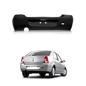 Parachoque Traseiro Renault Logan 2007 2008 2009 2010
