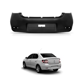 Parachoque Traseiro Renault Logan 2014 Até 2019