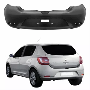 Parachoque Traseiro Renault Sandero 2014 Até 2019