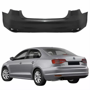 Parachoque Traseiro Vw Jetta 2015 Até 2018 Sem Furo