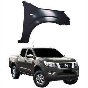 Paralama Dianteiro Nissan Frontier 2017 2018 2019 2020 2021 Com Furo Pisca Lado Direito Passageiro