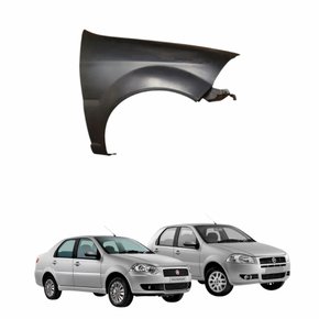 Paralama Fiat Palio G4 Siena G4 2008 até 2011 Lado Direito Passageiro