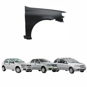 Paralama Fiat Palio Siena Weekend G3 2004 2005 2006 2007  Lado Direito Passageiro