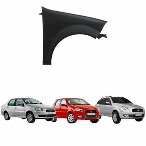 Paralama Fiat Palio Siena Weekend G4 2008 2009 2010 2011 Lado Direito Passageiro