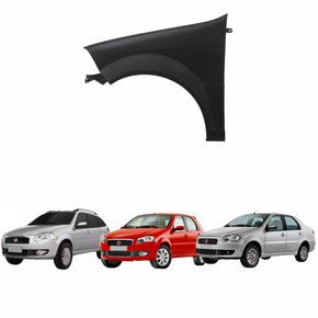 Paralama Fiat Palio Siena Weekend G4 2008 2009 2010 2011  Lado Esquerdo Motorista