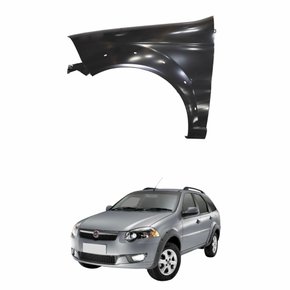 Paralama Fiat Palio Weekend Trekking G4 2009 2010 2011 2012 2013 2014 2015 2016 2017 Lado Esquerdo Motorista