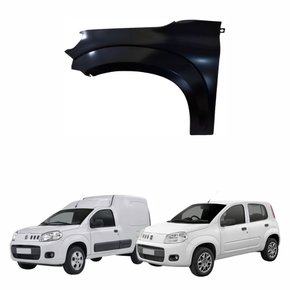 Paralama Fiat Uno Vivace 2011 2012 2013 2014 Fiat Fiorino Vivace 2011 2012 2013 2014 Lado Esquerdo Motorista