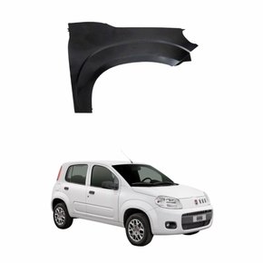 Paralama Fiat Uno Vivace 2011 2012 2013 2014 Lado Direito Passageiro