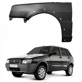 Paralama Fiat Uno Way 2005 Até 2015 Com Furo Lado Esquerdo Motorista