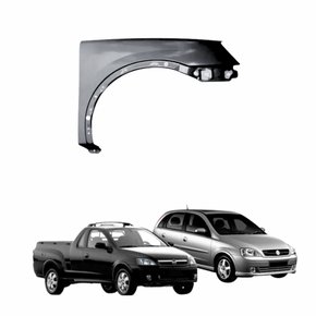 Paralama Gm Corsa Montana 2003 até 2012 Lado Direito Passageiro