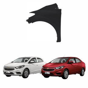 Paralama Gm Onix 2012 até 2019 Gm Prisma 2012 até 2019 Lado Esquerdo Motorista