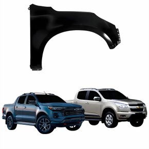 Paralama Gm S-10 2012 Até 2024 Lado Direito Passageiro