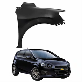 Paralama Gm Sonic Hatch 2012 Até 2016 Lado Direito Passageiro