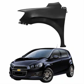 Paralama Gm Sonic Hatch 2012 Até 2016 Lado Esquerdo Motorista