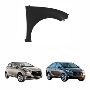Paralama Hyundai Hb20 2012 2013 2014 2015 2016 2017 2018 2019 Lado Direito Passageiro