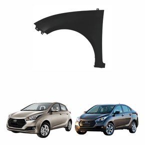 Paralama Hyundai HB20 2012 2013 2014 2015 2016 Lado Esquerdo Motorista
