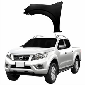Paralama Nissan Frontier 2017 2018 2019 2020 2021 Lado Esquerdo Motorista