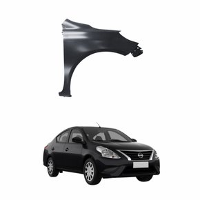 Paralama Nissan Versa 2012 até 2020 Lado Direito Passageiro