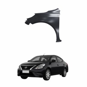 Paralama Nissan Versa 2012 até 2020 Lado Esquerdo Motorista