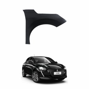 Paralama Peugeot 208 2020 2021 2022 2023 Lado Direito Passageiro