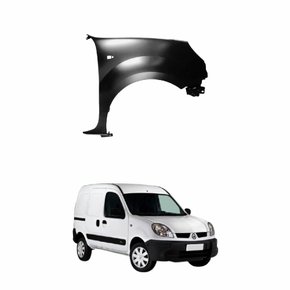 Paralama Renault kangoo 2009 até 2014 Lado Direito Passageiro