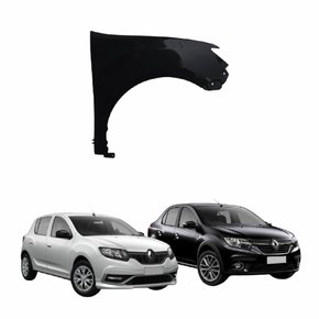 Paralama Renault Logan Sandero 2014 até 2023 Lado Direito Passageiro