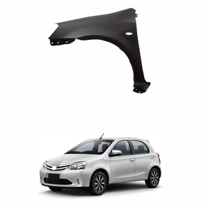 Paralama Toyota Etios 2012 2013 2014 2015 2016 com Furo Lado Esquerdo Motorista