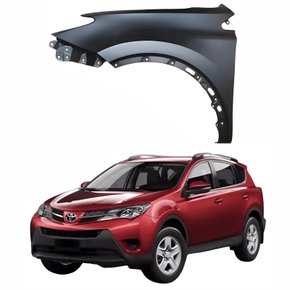 Paralama Toyota Rav4 2013 Até 2017 Lado Esquerdo Motorista