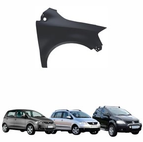 Paralama Vw Fox Spacefox CrossFox 2003 2004 2005 2006 2007 2008 2009 2010 Lado Direito Passageiro