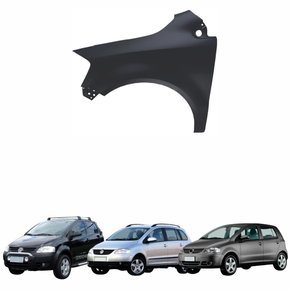 Paralama Vw Fox Spacefox Crossfox 2003 2004 2005 2006 2007 2008 2009 2010 Lado Esquerdo Motorista