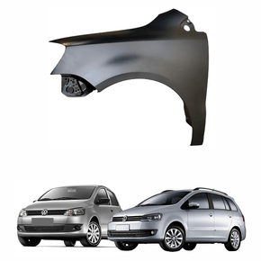 Paralama Vw Fox Spacefox 2011 2012 2013 2014 Lado Esquerdo Motorista