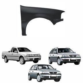 Paralama Vw Gol Parati Saveiro G3 1999 2000 2001 2002 2003 2004 2005 Lado Direito Passageiro