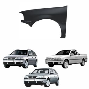 Paralama Vw Gol Parati Saveiro G3 1999 2000 2001 2002 2003 2004 2005 Lado Esquerdo Motorista
