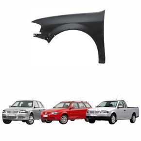Paralama Vw Gol Parati Saveiro G4 2005 2006 2007 2008 2009 2010 Lado Esquerdo Motorista