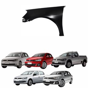 Paralama Vw Gol Voyage Saveiro G6 2013 2014 2015 2016 Vw Gol Voyage G7 2017 2018 2019 2020 2021 2022 2023 Lado Esquerdo Motorista