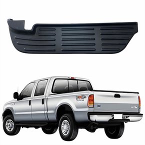 Pisante Para-choque Traseiro Ford F250 1997 Até 2012 Lado Esquerdo Motorista