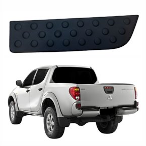 Pisante Parachoque Traseiro Mitsubishi L-200 Triton 2008 Até 2014 Lado Esquerdo Motorista