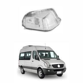 Pisca do Retrovisor Mercedes Sprinter 2012 Até 2020 Lado Direito Passageiro