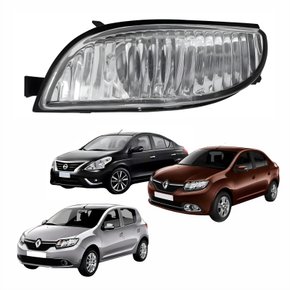 Pisca do Retrovisor Renault Logan 2014 até 2023 Sandero 2015 até 2023 Nissan Versa 2015 até 2019 Lado Esquerdo Motorista