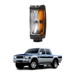 Pisca Mitsubishi L-200 1992 Até 2004 Borda Preta Lado Esquerdo Motorista