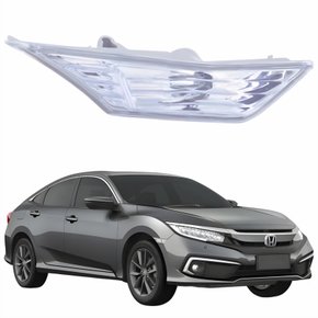 Pisca Para-lama Honda Civic G10 2017 2018 2019 2020 2021 Cristal Lado Direito Passageiro